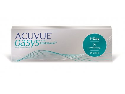 Johnson &amp Johnson Acuvue Oasys with HydraLuxe 1-Day 30 cocek -1.75