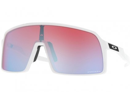 Oakley Sutro Pol White w/ PRIZM Snow Sapphire
