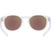 13766 3 oakley latch matte clear w prizm sapphire polarized
