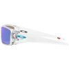 16752 1 oakley heliostat clear w prizm sapphire polarized