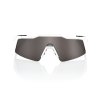 100% SPEEDCRAFT SL - Matte White - HiPER Silver Mirror Lens