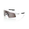 18562 100 speedcraft sl matte white hiper silver mirror lens