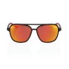 100% KASIA - Soft Tact Black - HiPER Red Multilayer Mirror Lens