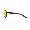 100% KASIA - Soft Tact Black - HiPER Red Multilayer Mirror Lens