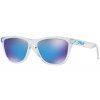 18616 oakley frogskins crystal clear w prizm sapph