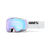 19244 100 norg hiper goggle white green mirror green lens