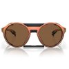 Oakley Clifden Matte Red Gold Colorshift w/ Prizm Bronze