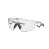 Oakley Sphaera Matte Clear w/ Clear to Black Iridium Photochromic