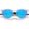 21145 4 oakley actuator polished clear w prizm sapphire polarized