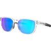 21145 oakley actuator polished clear w prizm sapphire polarized