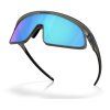 21163 3 oakley rslv matte grey smoke w prizm sapphire