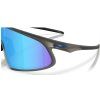 21163 4 oakley rslv matte grey smoke w prizm sapphire