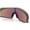 21163 5 oakley rslv matte grey smoke w prizm sapphire