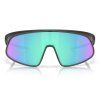 21163 6 oakley rslv matte grey smoke w prizm sapphire