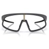 Oakley Rslv Matte Carbon w/ Clear To Black Iridium Photochromic