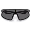 Oakley Rslv Matte Carbon w/ Clear To Black Iridium Photochromic