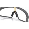 Oakley Rslv Matte Carbon w/ Clear To Black Iridium Photochromic