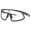 Oakley Rslv Matte Carbon w/ Clear To Black Iridium Photochromic