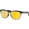 21883 oakley frogskins range matte black n blue milkshake w prizm 24k polarized