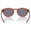 Oakley Latch Fire Orange w/ Prizm Grey Polarized