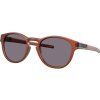 22105 oakley latch fire orange w prizm grey polarized