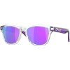 22252 oakley frogskins xxs clear w prizm violet