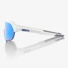22483 2 100 s2 matte white hiper blue multilayer mirror lens