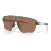 Oakley Corridor SQ Matte Transparent Pacific w/ Prizm Tungsten