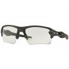 OAKLEY Flak 2.0 XL Steel w/Clr to Blk Photo