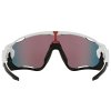 Oakley Jawbreaker Polished White w/ Prizm Road
