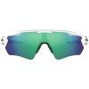 6285 2 oakley radar ev path pol wht w prizm jade