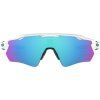 6291 2 oakley radar ev path pol wht w prizm sapph