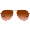 Oakley Contrail Satin Rose Gold /w Prizm Brown Gradient