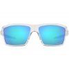 8784 2 oakley cables polished clear w prizm sapphire polarized
