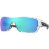 8943 oakley turbine rotor polished clear w prizm sapphire