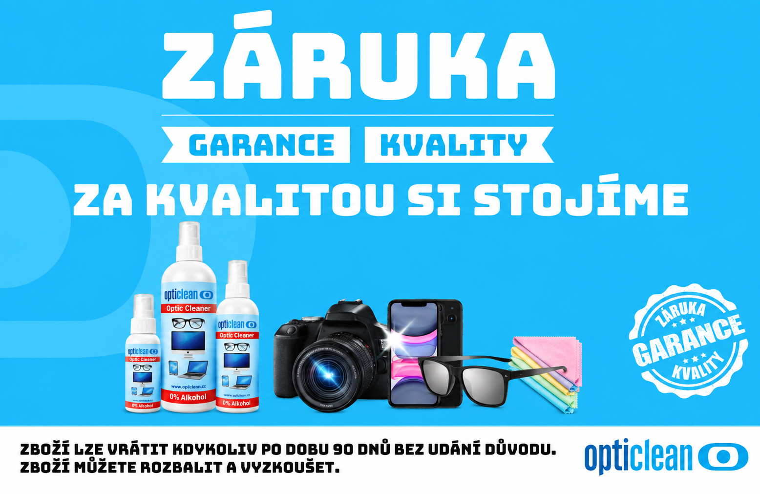 Záruka spokojenosti 90 dní