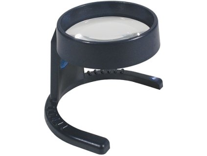 Zvětšení 4x - Lupa asférická stojánková