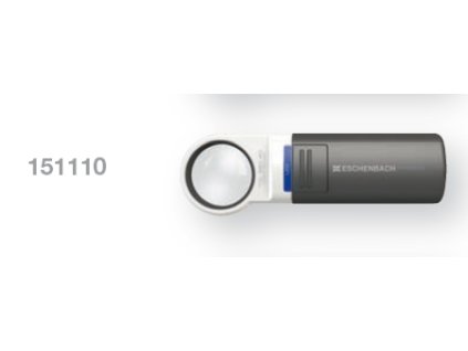 Kapesní lupa s LED osvětlením zv. 10x