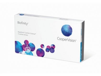 Biofinity 3 čočky (Dioptrie - sph -0,25, Průměr - DIA 14,0, Zakřivení - B.C. 8,6)