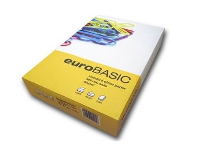 papir eurobasic a4 80 g 500 listu v baleni c i14818