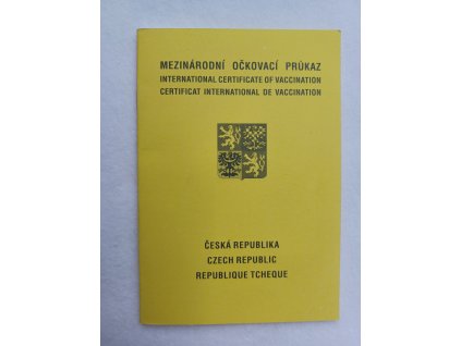 Mezinárodní očkovací průkaz /10 listů/