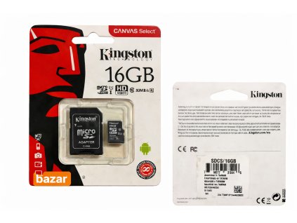 Kingston 16Gb SDCS16gb312