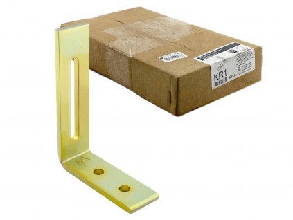 50ks - 80x60x20x4,0mm KR1 - Uholník s prelisom Regulovateľný