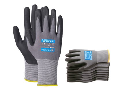 12ks - Rukavice Verken NITROFLEX - veľkosť 10/XL