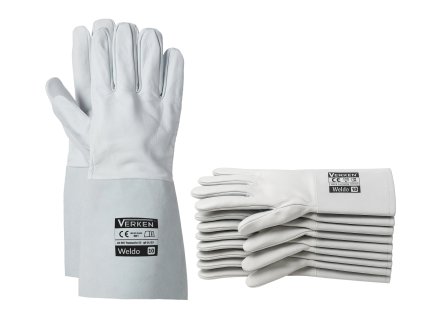 12ks - Rukavice Verken WELDO - veľkosť 10/XL
