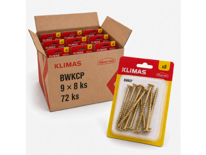 BWKCP-08080K – kartónové balenie
