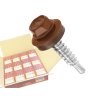 RAL 8004 4,8x35mm - 1 Kartón (12x250ks) - Skrutky farmárske strešné farba: medená hnedá