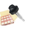 RAL 7016 4,8x55mm - 1 Kartón (12x200ks) - Skrutky farmárske strešné farba: antracitová šedá