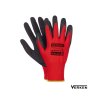 12ks - Rukavice Verken onyx RedLatex- veľkosť 9/L