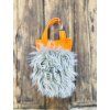Hang wide orange - Faux Fur